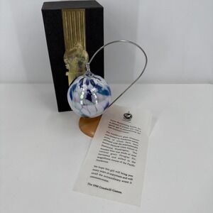Hand blown glass ornament created by Northwest artists Pilchuck Glass School 90s